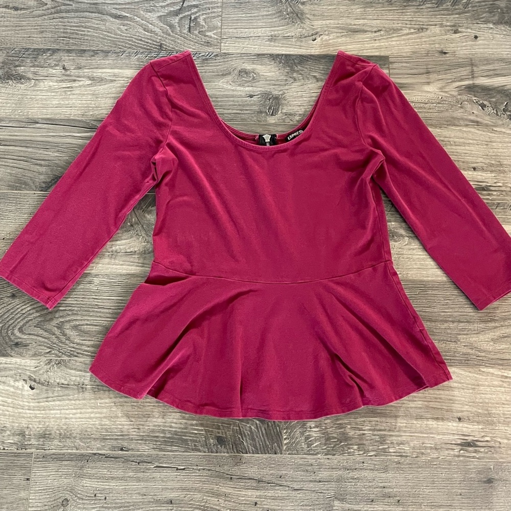 Express peplum top